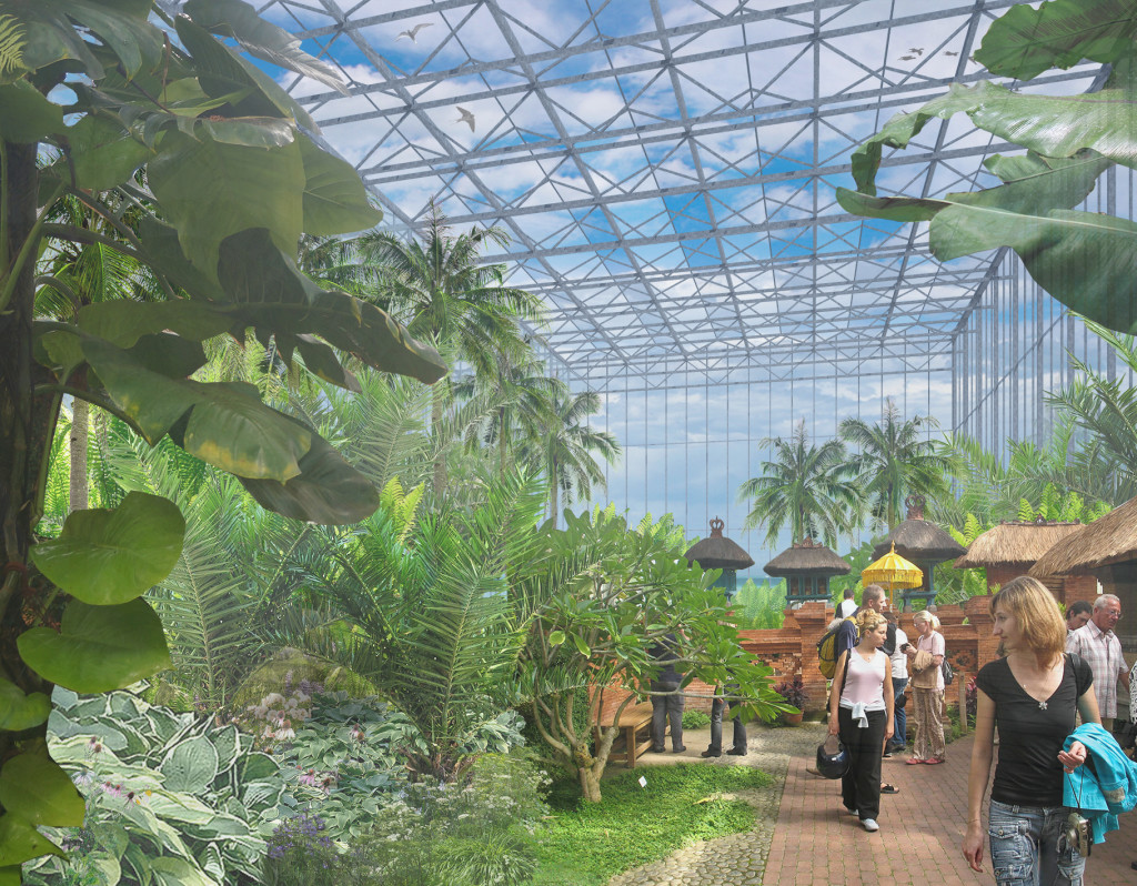 Neue Tropenhalle für Gärten der Welt HAAS Architekten Generalplaner