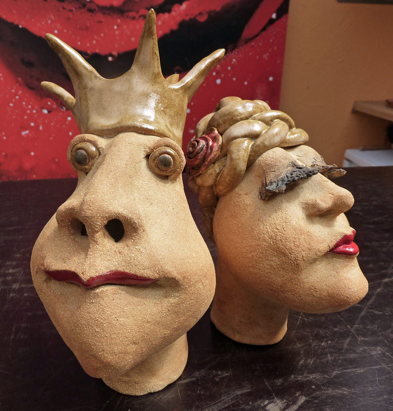 Keramik und Töpferkunstmarkt bei Späth Foto: Gartenkeramik_Hömmerich_Majestäten