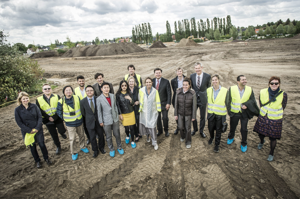 Vorstellung der unterschieldlichen Gartenkabinette der IGA 2017 in Berlin am Foto: Dominik Butzmann