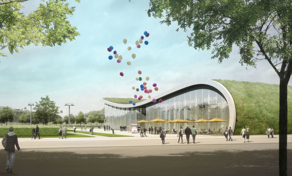 IGA 2017 mit Bau und Kosten im Plan Grafik: LEITNER_ropeways_Kolb_Ripke_Architekten_-_Seilbahn_Blumberger_Damm